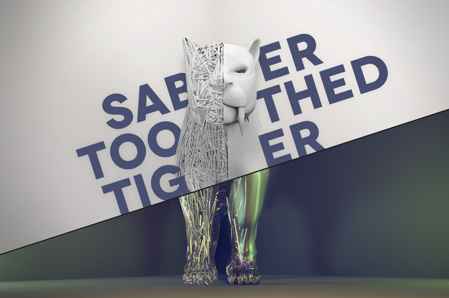 3D Visual Design_P2_Tiger_nothing